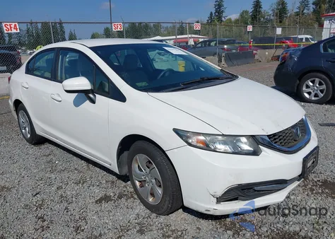 2014 Honda Civic Lx z USA, uszkodzony, nr VIN 2HGFB2F55EH556943